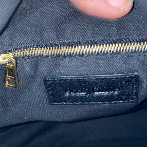 See by Chloe black calf leather tote/shoulder bag - Picture 7 of 10